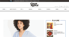 Desktop Screenshot of coupdepouce.com
